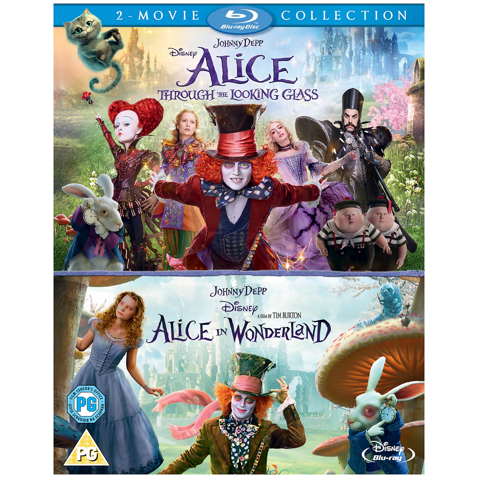 Alice im Wunderland: Hinter den Spiegeln/Alice im Wunderland Doppelpack von Disney