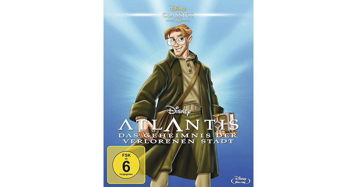 BLU-RAY Meisterwerke - Atlantis Hörbuch von Disney