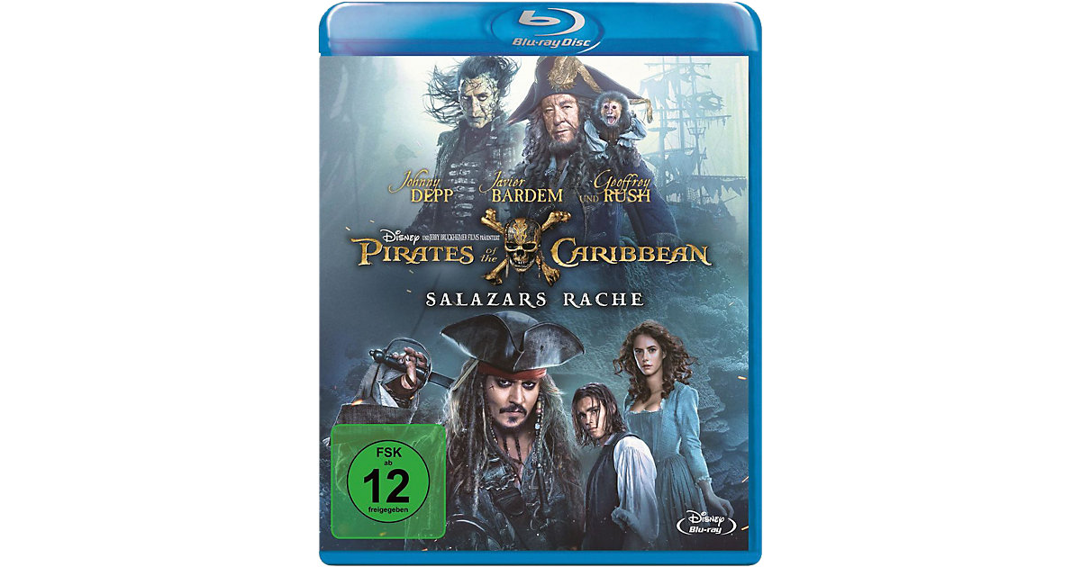 BLU-RAY Pirates of the Caribbean: Salazars Rache Hörbuch BLU-RAY Pirates of the Caribbean: Salazars Rache Hörbuch von Disney