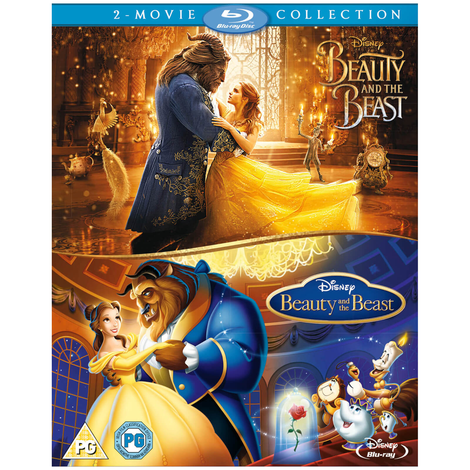Beauty & The Beast Live Action/Animated Doublepack von Disney