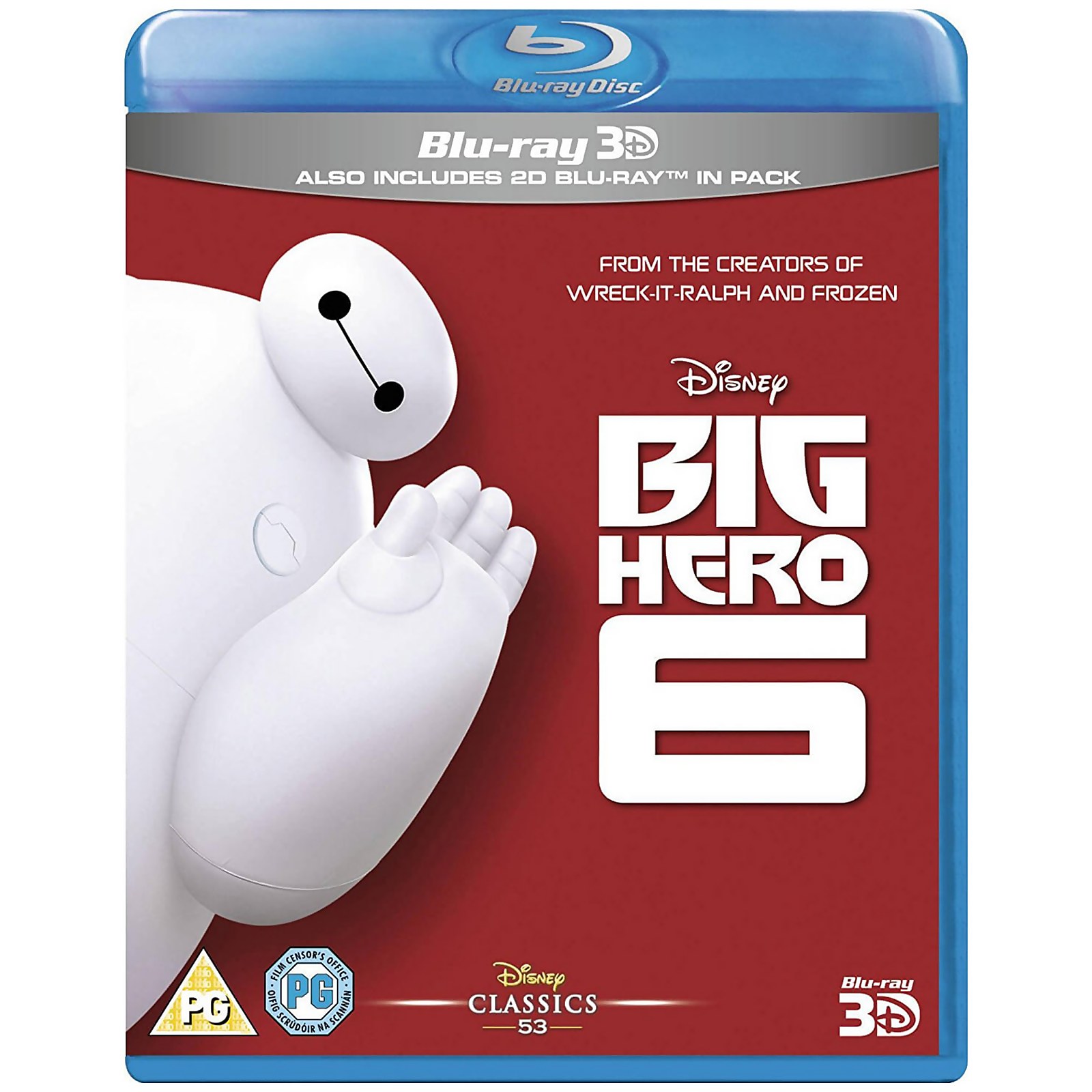 Big Hero 6 3D (enthält die 2D-Version) von Disney