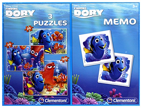 CLEMENTONI 3w1 Memo Gdzie jest Dory [PUZZLE] von Disney