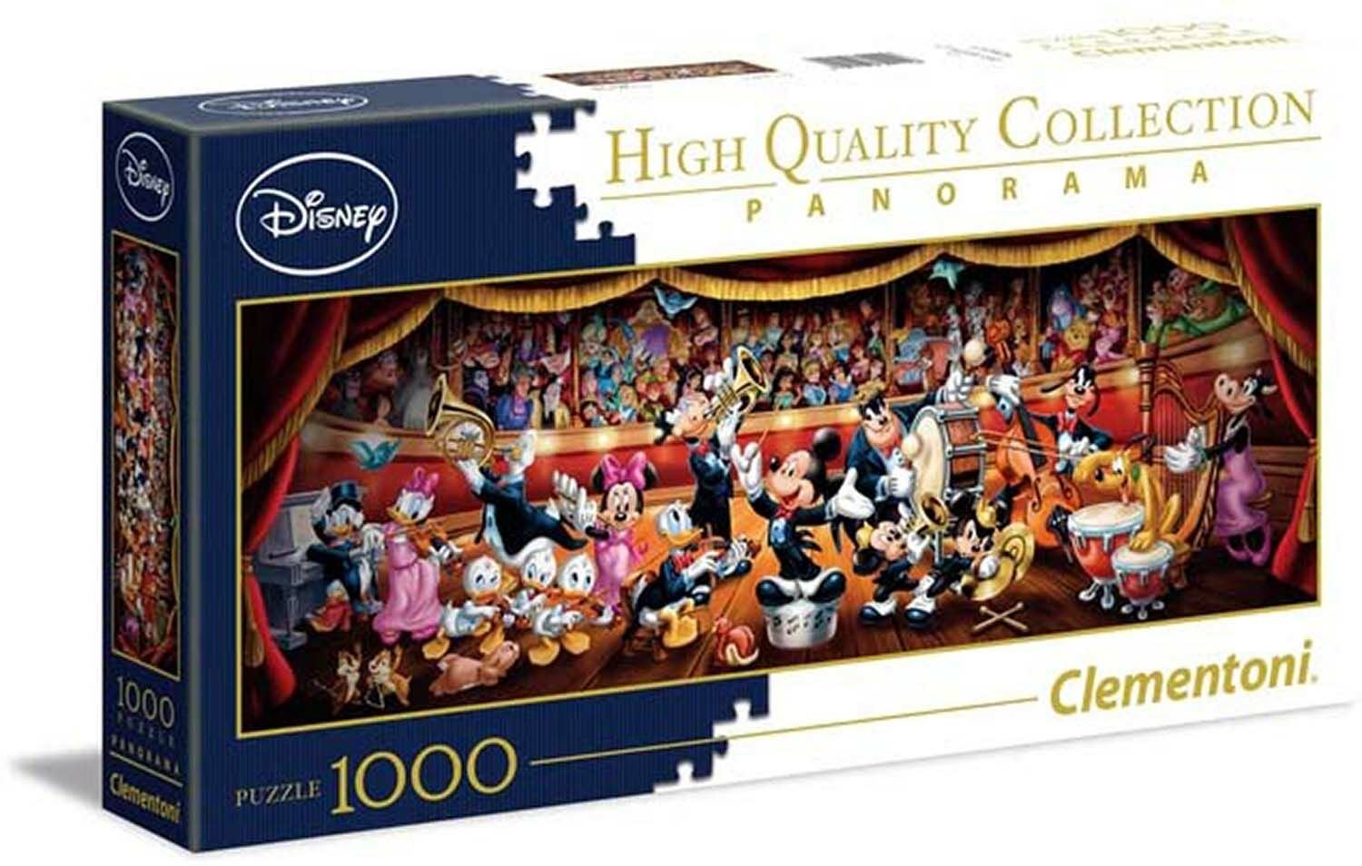 Clementoni Puzzle Panorama Disney Orchestra 1000 Teile von Disney