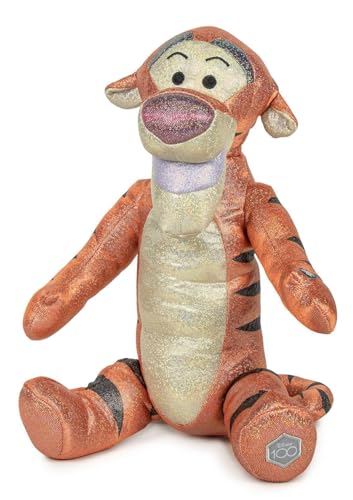 DISNEY 100 YEARS Tigger Plüsch - Glitter & Sound, 30 cm von Disney