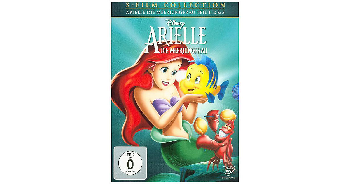 DVD Arielle, die Meerjungfrau 1-3 Hörbuch von Disney