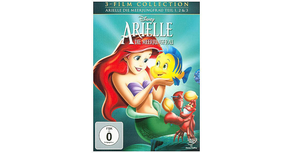 DVD Arielle, die Meerjungfrau 1-3 Hörbuch DVD Arielle, die Meerjungfrau 1-3 Hörbuch von Disney