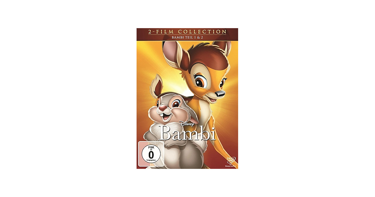 DVD Bambi 1+2 Hörbuch von Disney
