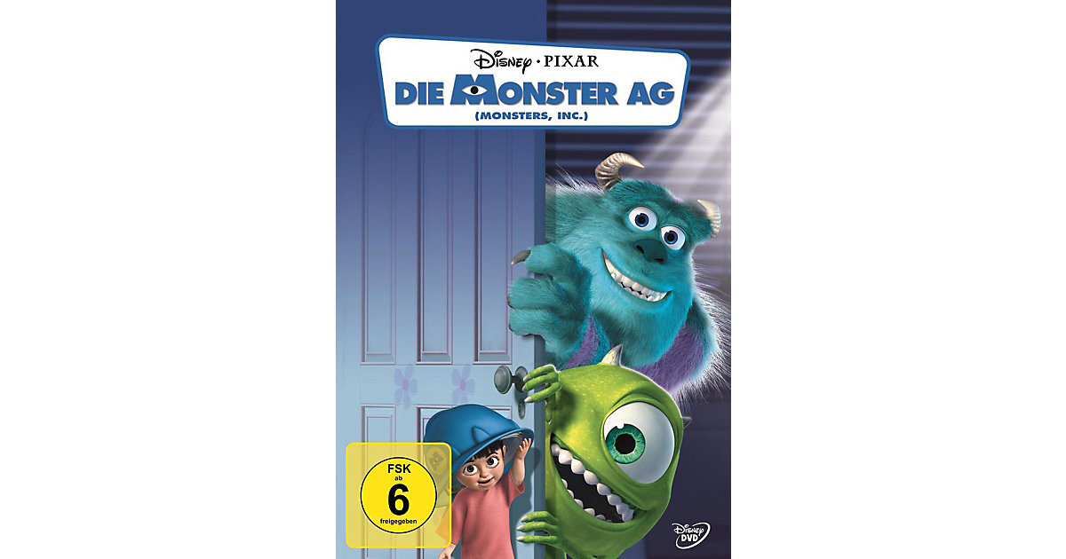 DVD Die Monster AG (ohne SC Branding) Hörbuch von Disney
