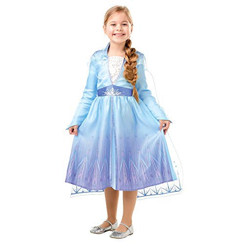 Die Eiskönigin 2 Classic Elsa Travel Kostüm bunt, 9-10 Jahre von Disney