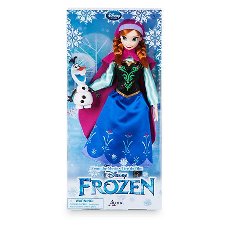 Die Eiskönigin - völlig unverfroren - Klassische Anna Puppe, von Disney
