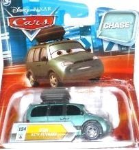 Disney / Pixar CARS Movie 155 Die Cast Car with Lenticular Eyes Series 2 Van with Stickers Chase Piece! by Mattel von Disney