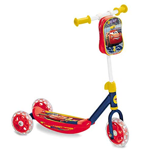 Mondo Toys - My First Scooter CARS Scooter Baby 3 Räder mit Tragetasche für Kinder ab 2 Jahren - 18005 von Mondo