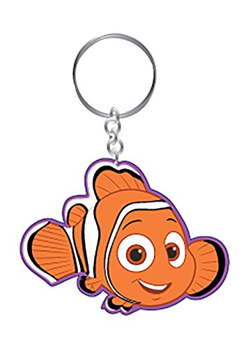 Disney 41101 Finding Nemo/Finding Dory Findet Dorie Schlüsselanhänger, Orange, 0.12x6.3x2.76 von Disney