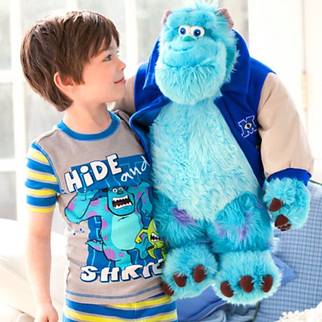 Disney 61cm Stuffed Big Monsters University Sulley Plush Monster University Sally 24 inches (Japan Import) von Disney