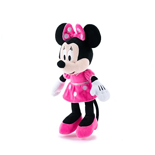 Disney 6315870357, Mimmi Maus Kuscheltiere, Mimmi Maus Set Kuscheltiere mit Rosa Kleid, 43 cm, Ab 0 Monaten von Disney