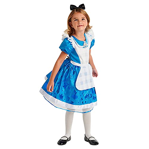 Disney Alice Costume for Girls – Alice in Wonderland, Size 3 Blue von Disney