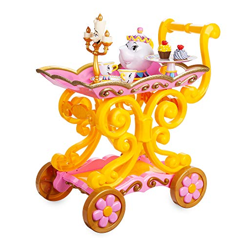 Disney Beauty and The Beast ''Be Our Guest'' Singing Tea Cart Play Set von Disney