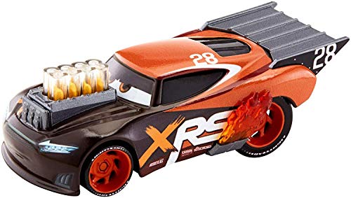 Disney Pixar Cars GFV37 Xtreme Racing Serie Dragster-Rennen Die-Cast Nitroade von Mattel