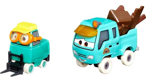 Disney Cars Toys 3 2er-Pack Sortiment, Maßstab 1:55, Die-Cast Fan Favorite Character Fahrzeuge für Renn- und Geschichtenerzählspaß, Geschenk für Kinder ab 3 Jahren Disney Cars Toys 3 2er-Pack Sortiment, Maßstab 1:55, Die-Cast Fan Favorite Character Fahrzeuge für Renn- und Geschichtenerzählspaß, Geschenk für Kinder ab 3 Jahren von Disney