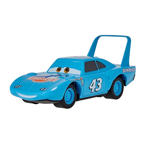 Disney Cars de y Pixar Spielzeugfahrzeug König 1:43 Pullback für Kinder ab 3 Jahren von Disney