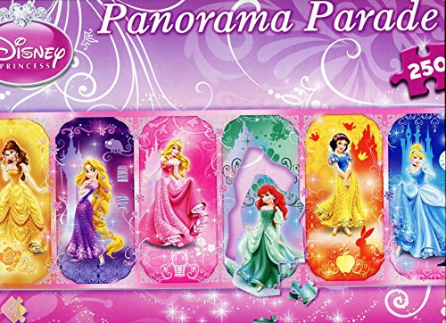 Disney Clementoni Princess – 250-teiliges Panorama Parade Puzzle von Disney