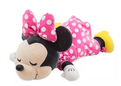 Disney Cuddleez Mickey Minnie Mouse Plüsch, 58,4 cm, Must-Have-Fans, Plüsch, perfekt für Reisen, Autofahrten, Nickerchen und Spielen. (Minnie Mouse (Rosa)) von Disney