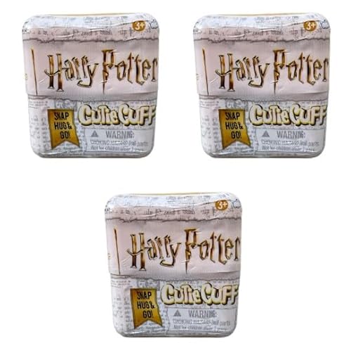 Disney Cutie Cuff Plush Slap Band - Steering Wheel Buddy - Mystery Capsule (1 of 6 Figures at Random) Collect them All! (3) Potter Mystery Capsule) von Disney