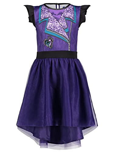 Disney Descendants Mal Little Girls Costume Dress 4/5 Purple von Disney