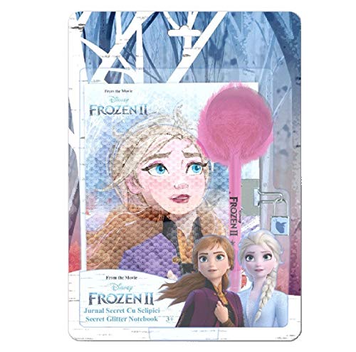 Disney Diario Secreto + boligrafo Pompon Frozen 2 von Disney