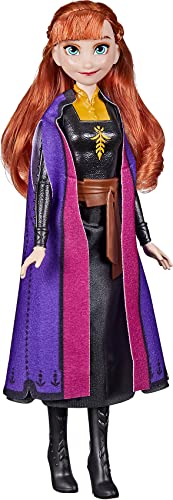 Disney F0797 2 Frozen Shimmer Anna Fashion Doll, Skirt, Shoes, and Long Red Hair, Toy for Kids 3 Years Old and Up von Disney