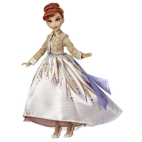 Disney Die Eiskönigin Anna aus Arendelle Deluxe Modepuppe mit glitzerndem, weißen Outfit, inspiriert von Disneys Die Eiskönigin 2 – Spielzeug für Kinder ab 3 Jahren Disney Die Eiskönigin Anna aus Arendelle Deluxe Modepuppe mit glitzerndem, weißen Outfit, inspiriert von Disneys Die Eiskönigin 2 – Spielzeug für Kinder ab 3 Jahren von Disney
