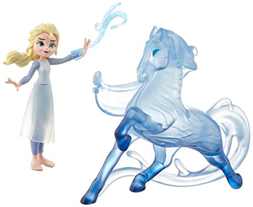 Harbro Disney Die Eiskönigin kleine Elsa Puppe und Nokk Figur, für Kinder ab 3 Jahren von Disney