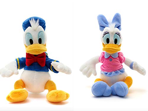 Disney Donald Duck und Daisy Duck Mini Bean Bag Stofftier Set 20cm Disney Donald Duck und Daisy Duck Mini Bean Bag Stofftier Set 20cm von Disney