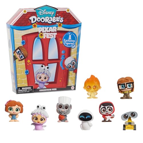 Disney Doorables Pixar Fest Collection Peek, offiziell Lizenziertes Kinderspielzeug ab 5 Jahren, Mehrfarbig, 3,8 cm von Disney