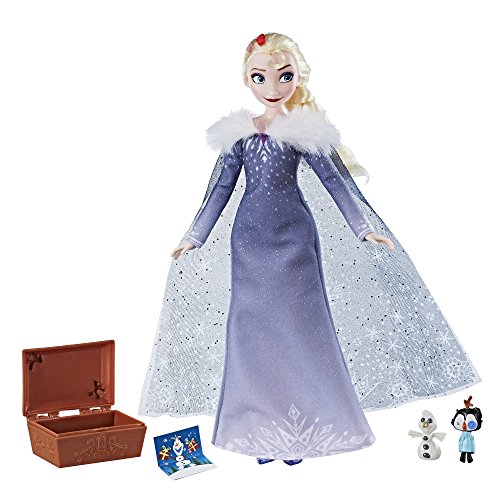 Disney ELSA Puppe mit Schatztruhe Eiskönigin | Frozen | Hasbro C3383 Disney ELSA Puppe mit Schatztruhe Eiskönigin | Frozen | Hasbro C3383 von Disney