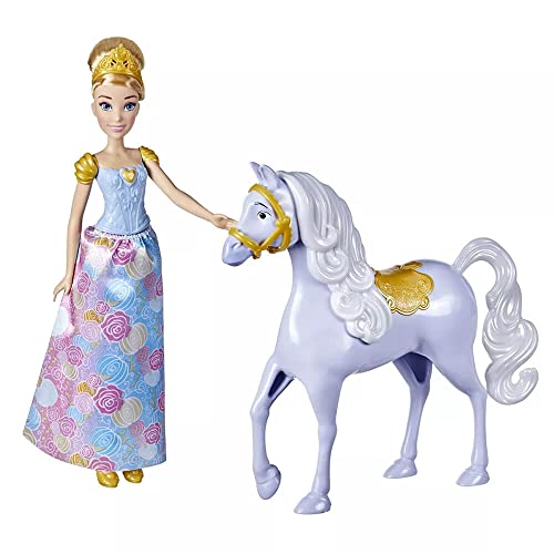 Disney F26315L00 / F26315L00 / F26315L00 Prinzessin Cinderella und Major Horse Puppen von Disney