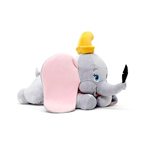Disney Store Kuscheltier Dumbo als Kleiner Elefant, 31 cm / 12", mit abstehenden Ohren und Stickerei, in Flugstellung, für alle Altersstufen geeignet von Disney Store