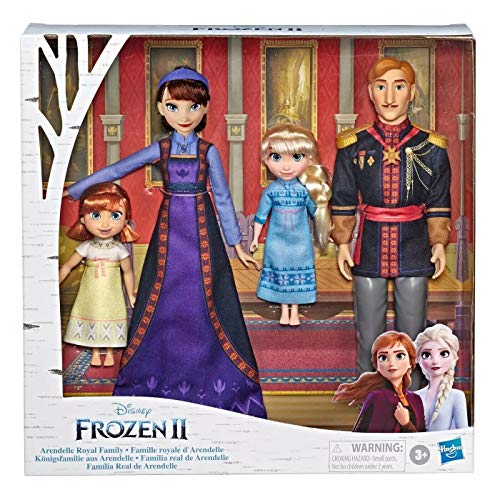 Disney Frozen 2 Arendelle Royal Family 4 Doll Set von Disney