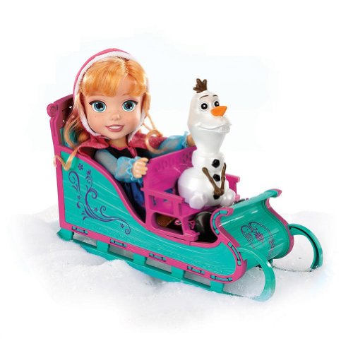 Disney Frozen Anna, Olaf and Sleigh - Anna's Frozen Adventure von Disney