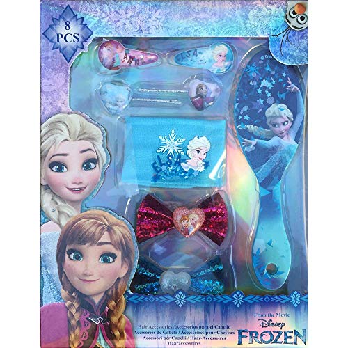 Disney Frozen 8-teiliges Haarzubehör-Set (Kids WDFR181) von Disney