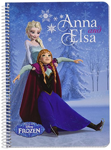 Disney Frozen Notizbuch, Hardcover, 80 Blatt, Blau (SAFTA 511615065). von Disney