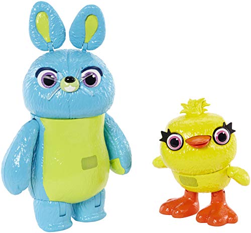Toy Story Disney Pixar Ducky and Bunny 2er-Pack im Film inspirierten Relativmaßstab, interaktiv, sprechend, für Kinder ab 3 Jahren von Toy Story