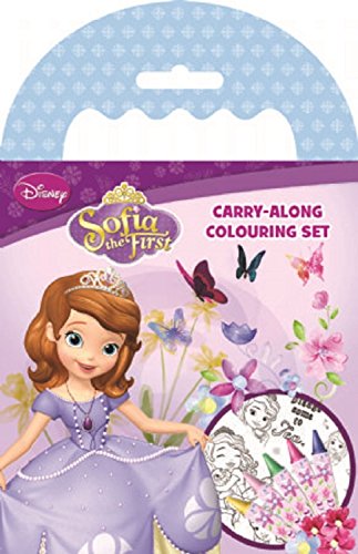 Disney Junior Sofia die Erste Carry Along Ausmalset, Kunststoff, Mehrfarbig von Disney Junior