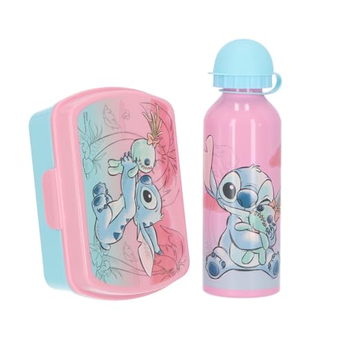 Disney KL88449 Stitch Lunch Set, Mehrfarbig Disney KL88449 Stitch Lunch Set, Mehrfarbig von Disney