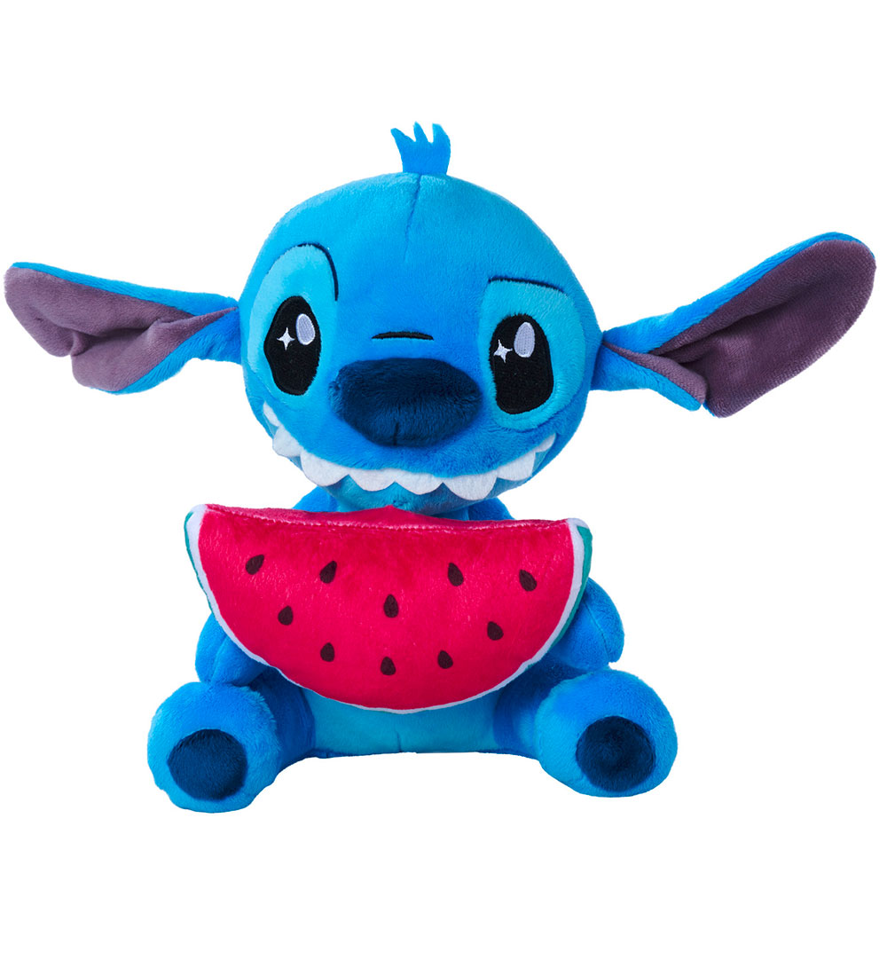 Disney Kuscheltier - Stitch m. Wassermelone - 25 cm - Disney - One Size - Kuscheltiere Disney Kuscheltier - Stitch m. Wassermelone - 25 cm - Disney - One Size - Kuscheltiere von Disney