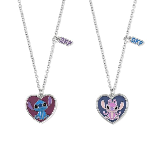 Disney Lilo & Stitch 2pcs BFF Necklace Set, Zinc, Zinc Disney Lilo & Stitch 2pcs BFF Necklace Set, Zinc, Zinc von Disney