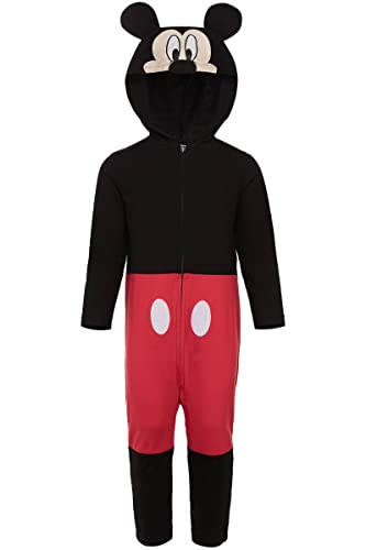 Disney Mickey Mouse Baby Boys' Zip-Up Hooded Costume Coverall Disney Mickey Mouse Baby Boys' Zip-Up Hooded Costume Coverall von Disney