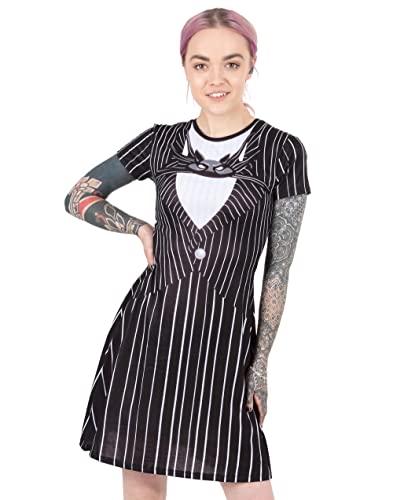 Disney Nightmare vor Weihnachtskleid Womens Jack Skellington Kostüm XXL Disney Nightmare vor Weihnachtskleid Womens Jack Skellington Kostüm XXL von Disney