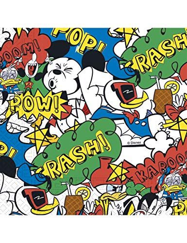 Disney PR90277 Mickey Mouse-Super Cool, mehrfarbig, 20 Stück Disney PR90277 Mickey Mouse-Super Cool, mehrfarbig, 20 Stück von Disney