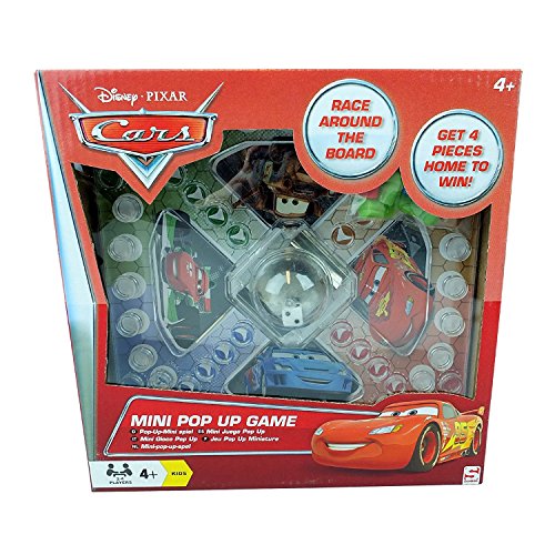 Disney Pixar Autos Pop Up Kinder Brettspiel Frustration 2-4 Spieler Familie Spaß von Disney